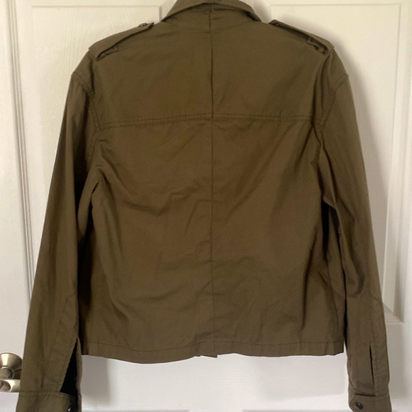 Banana republic, army, green, camo jacket, size medium - Picture 2 of 13